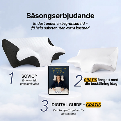 SOVIQ Relief™ – Ergonomisk Nackkudde