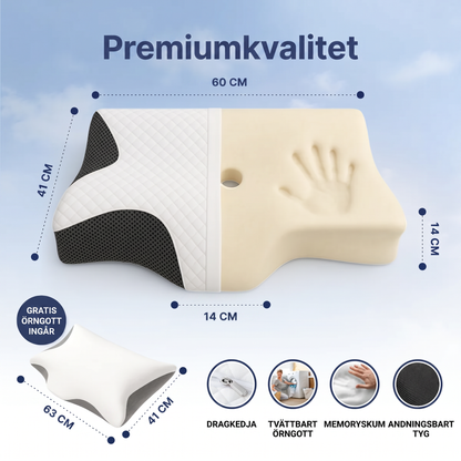 SOVIQ Relief™ – Ergonomisk Nackkudde